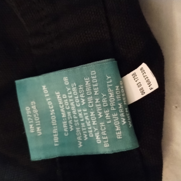 Curtain Valance by Home in Black - Picture 4 of 8